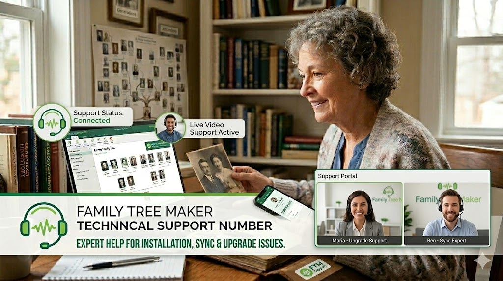 Family Tree Maker Technical Support
